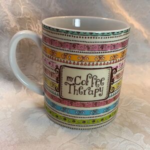 My Coffee Therapy Kindred Spirits Gift By Hannah Coffee Tea Cocoa Cappuccino Mug